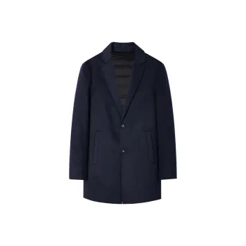 EDENBO FW23 EDENBO Coats Men's Navy Blue