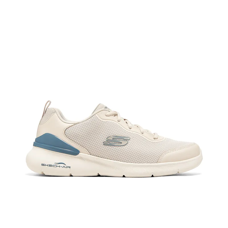 Skechers SPORT MENS Breathable Low Top Casual Shoes Men's Ivory-1
