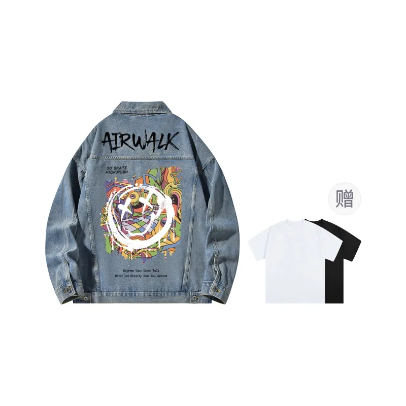 Airwalk Denim Jackets Unisex-12