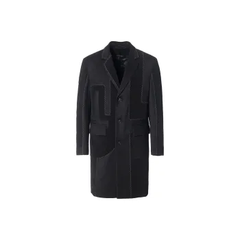 ANDREW MACKENZIE Coats Men's Black