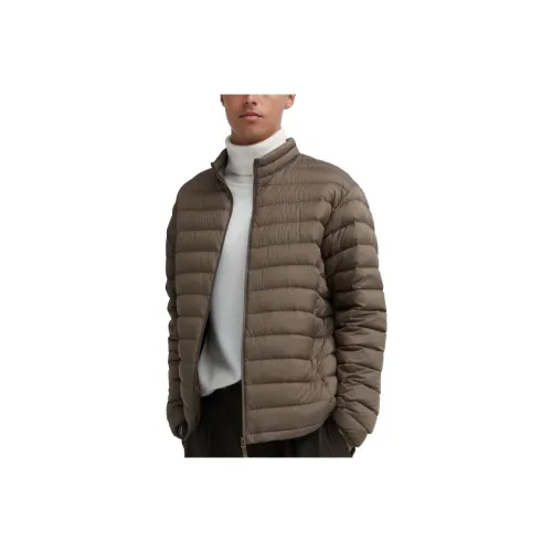 UNIQLO Down Jackets Men Chestnut