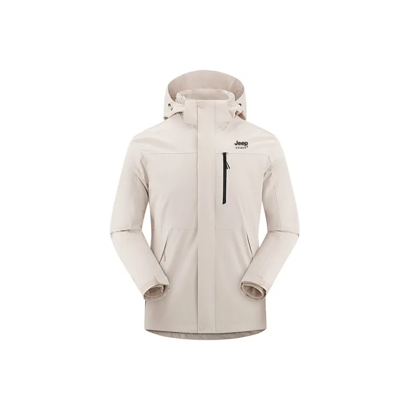 JEEP SPIRIT High Altitude Climbing Waterproof, Windproof, Thermal, Abrasion Resistant Windbreaker Jacket Unisex-12