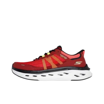 Skechers Max Cushioning Low Top Casual Shoes Men's Red