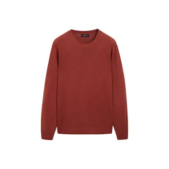 Massimo Dutti Sweater Men's Terracotta