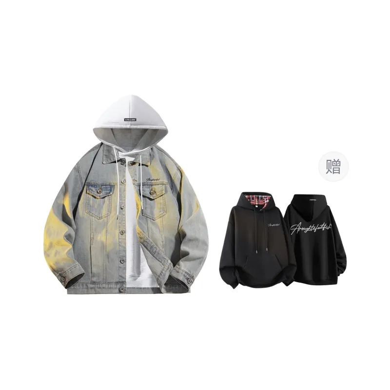 FASTFISH Denim Jackets Unisex-21