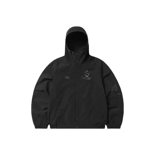 Thisisneverthat X Grateful Dead Jackets Unisex Black