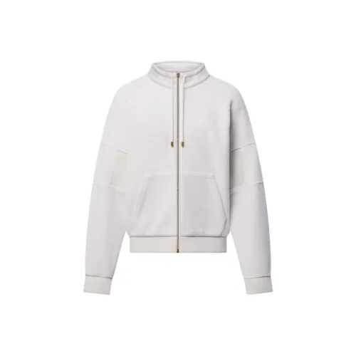 LOUIS VUITTON 1AGJXN Quilted Textured Wool Blouson