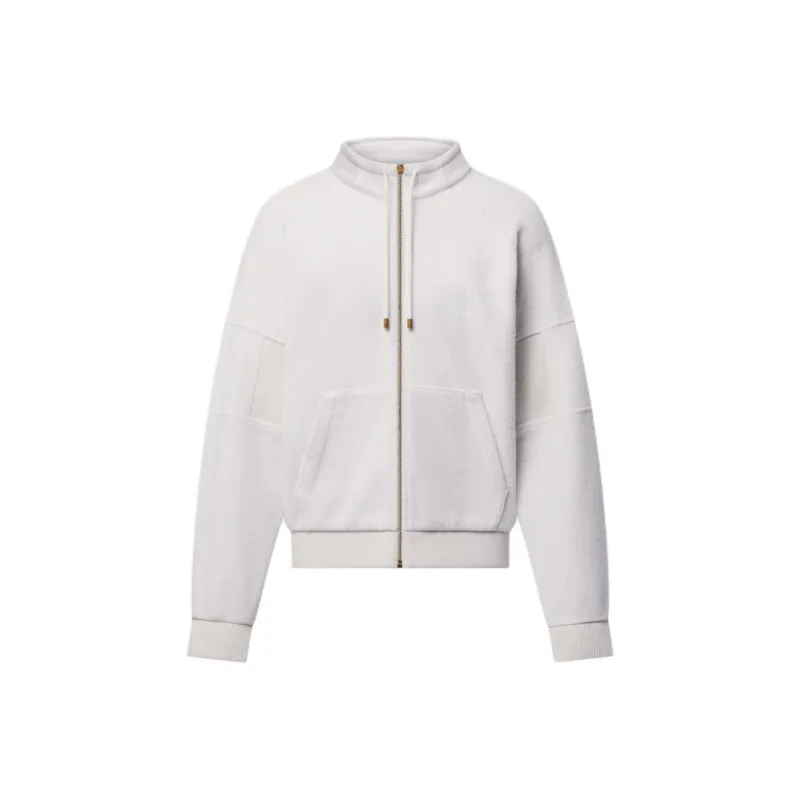 LOUIS VUITTON 1AGJXN Quilted Textured Wool Blouson-0