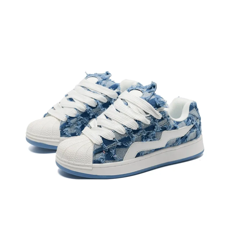 KAAVER OTTO Abrasion Resistant Breathable Slip Resistant Canvas Skateboard Shoes Unisex-16