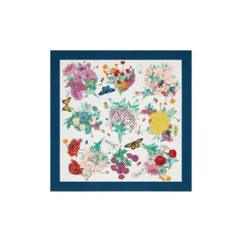 GUCCI Silk Scarves Women's Multicolor