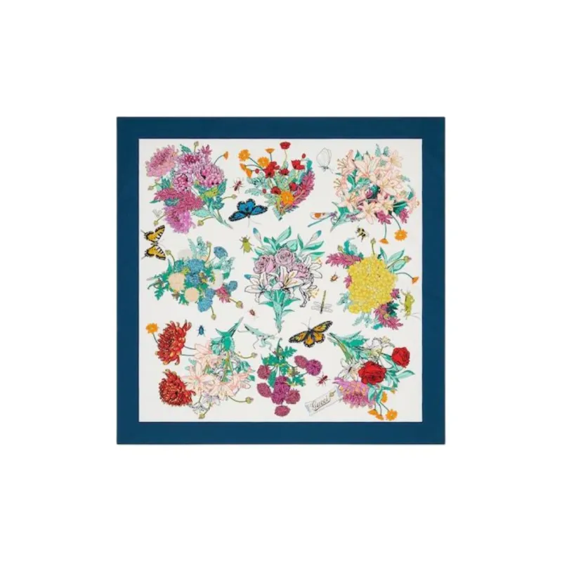 GUCCI Silk Scarves Women's Multicolor-0