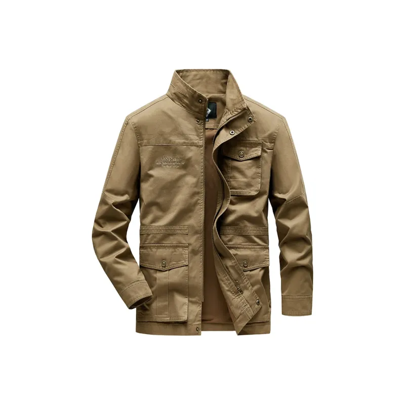 JEEP SPIRIT Jackets & Coats Men's Khaki-3