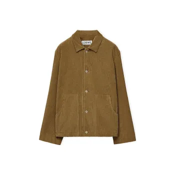 LOEWE Jackets Men Dark Beige Yellow