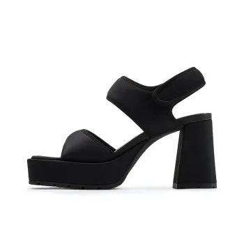 GG CC Chunky Heel One Strap Sandals 9.5cm Women's