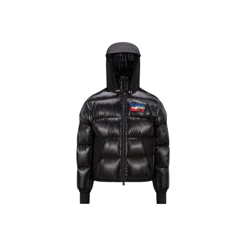 Moncler Marcassin Logo patch Padded Jacket-0