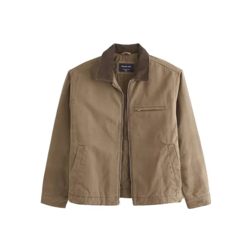 Abercrombie＆Fitch Jackets Men Brown