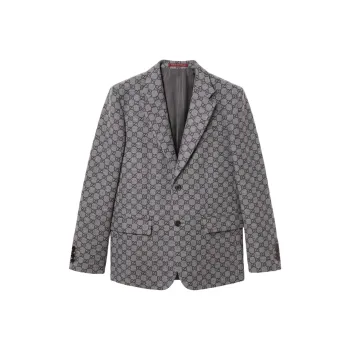 GUCCI SS25 Business Suits Coats Men's Gray