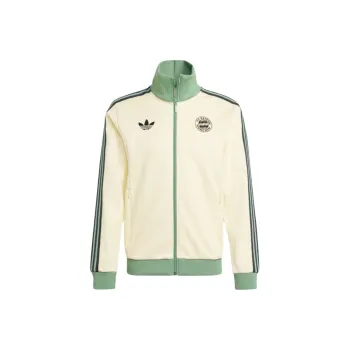 Adidas Real Madrid C.F FC BAYERN BECKENBAUER TRACK TOP Jackets Coats Men's Easy Yellow