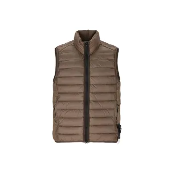 STONE ISLAND High Neck Quilted Gilet