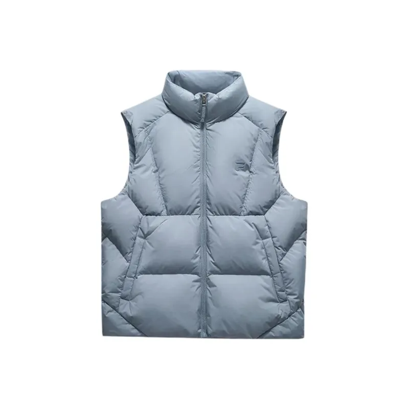FILA FUSION FUSIONEER Vest Men's Blue Beige Gray-0
