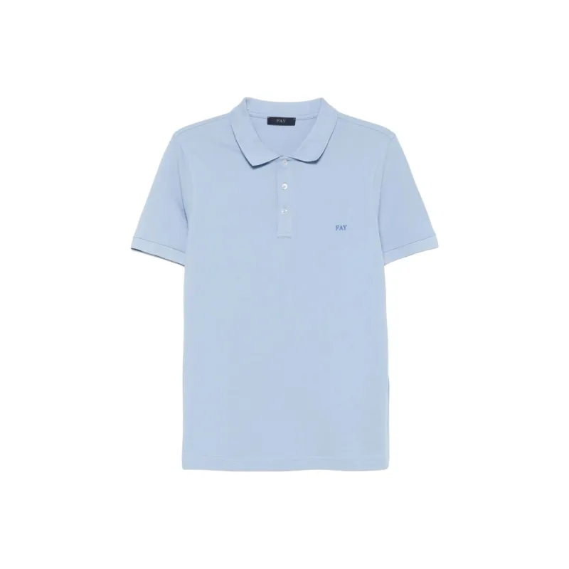 FAY Piqué weave Polo Shirt-0