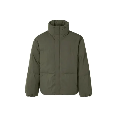 UNIQLO FW23 U Series Coat Puffer Jacket Unisex Dark Olive