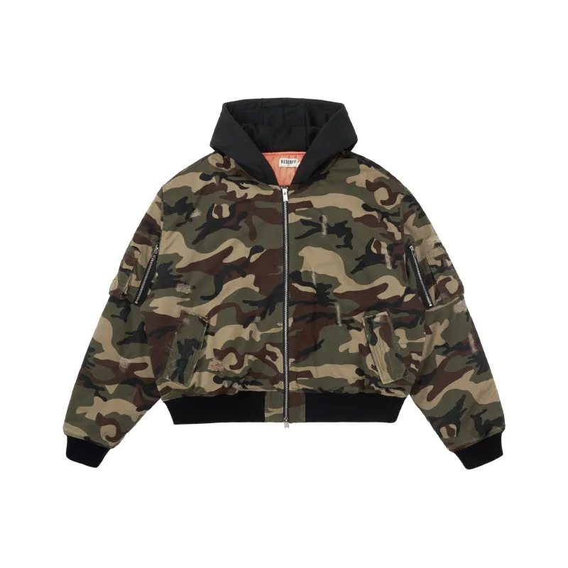 RESERFF Colorful Hooded Puffer Jacket Unisex-3