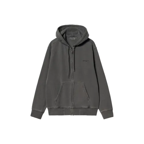 Carhartt WIP Duster Script Zipped Hoodie