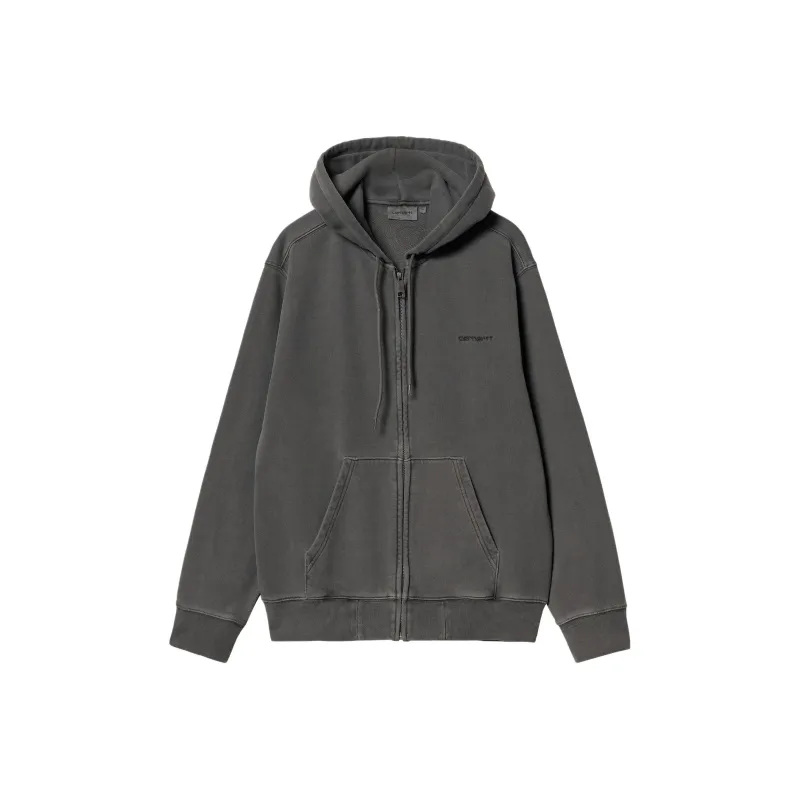 Carhartt WIP Duster Script Zipped Hoodie-0