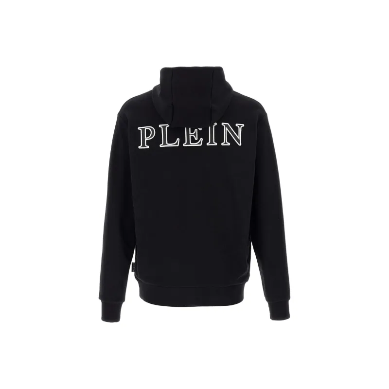 PHILIPP PLEIN Logo print Hoodie-1