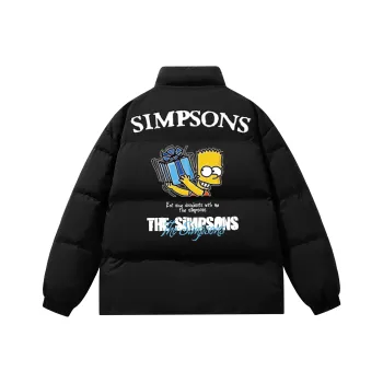 The Simpsons Puffer Jacket Unisex