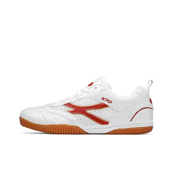 XPD Shock Absorbing, Non Slip, Wear Resistant, Breathable And Lightweight Low Top Training Shoes Unisex White Red