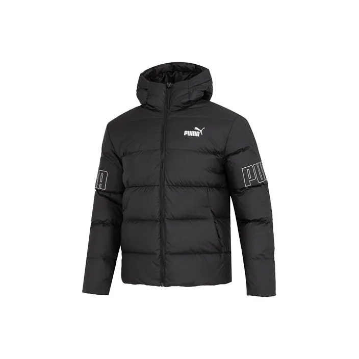 PUMA Down Jackets Men Black-0