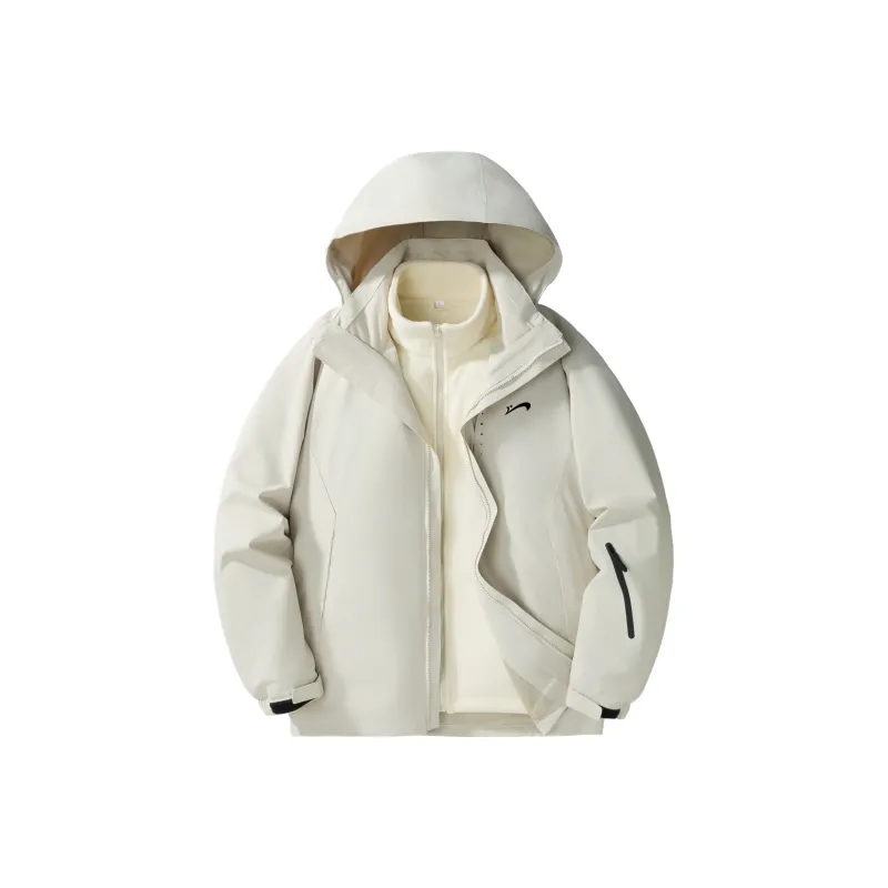 K bird Water Resistant Windproof Breathable Warm Windbreaker Jacket Unisex-0