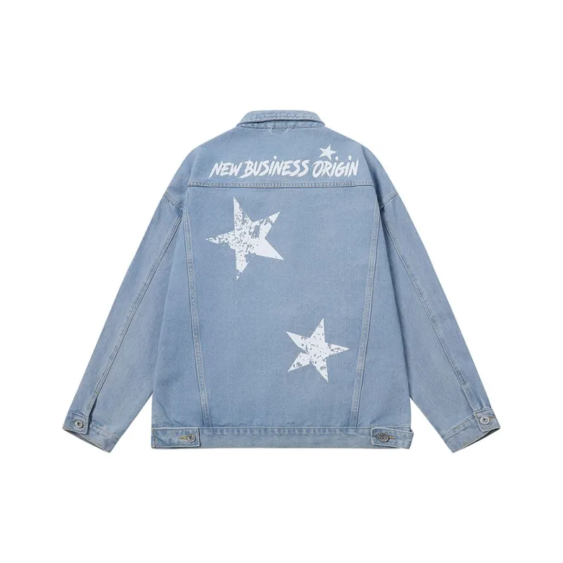 New Business Origin Denim Jacket Unisex-2