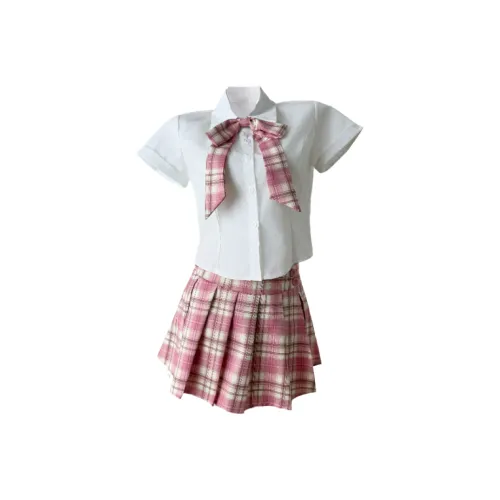 GLEE DIARY Two Piece Skirt Sets Women's