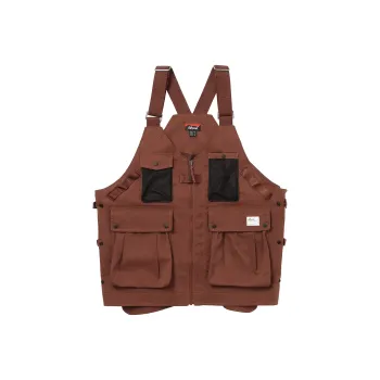 NANGA Hinok Ripstop HINOC RIPSTOP FIELD VEST Unisex Brown