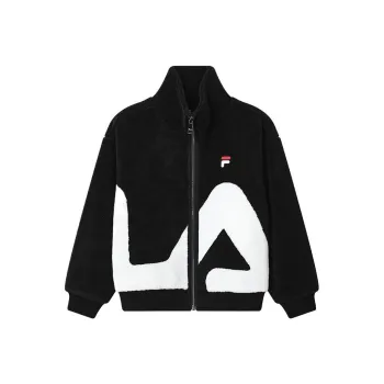 FILA Velvet Jackets Unisex Black