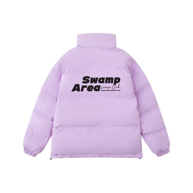 SWAMP AREA Puffer Jackets Unisex-6