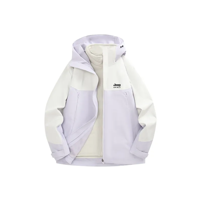 JEEP SPIRIT Outdoor Hiking Waterproof, Thermal, Water Repellent, Rainproof Windbreaker Jacket Unisex-7