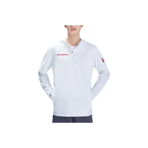ANTA Variety Training Collection Sun Protection Clothing Men White