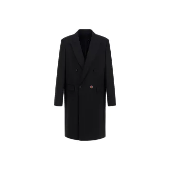 Roberto Cavalli SS24 Coats Men's Black