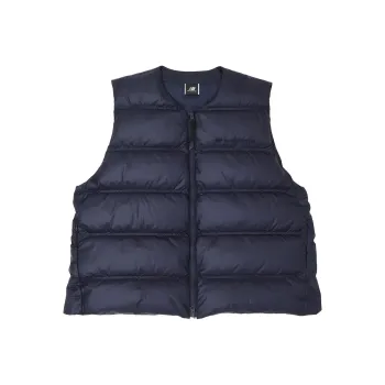 New Balance Met24 Down Vest Vest Men's Marine Blue