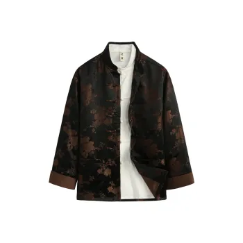 XUANSHENG Jackets Coats Men's Black