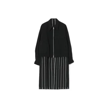 Yohji Yamamoto Coat Unisex Black