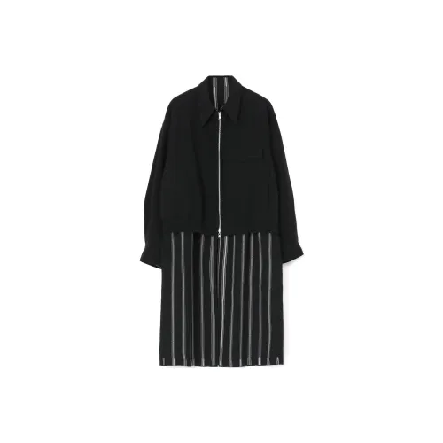 Yohji Yamamoto Coat Unisex Black