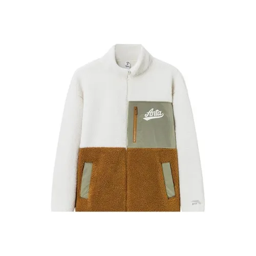 Anta Life Collection Jacket Unisex White Duck Down
