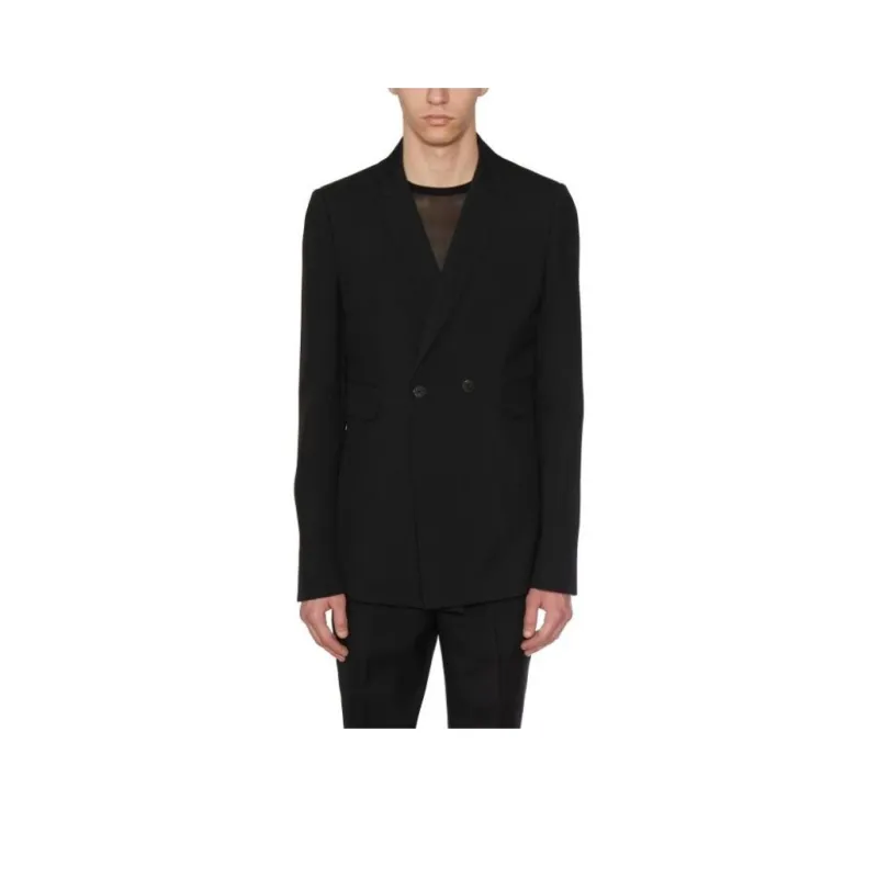 SAPIO Double breasted Wool cotton Blazer-0
