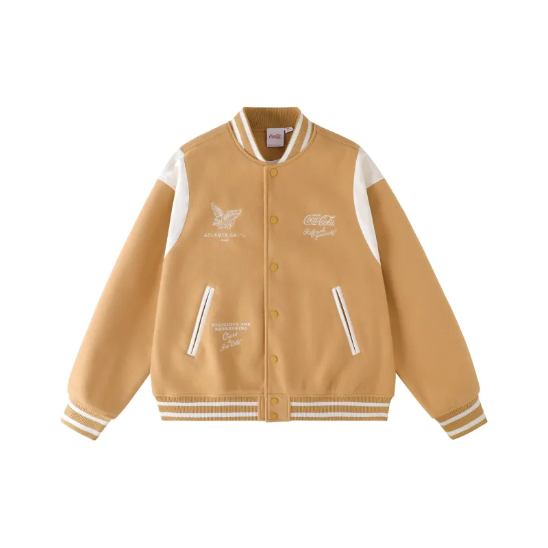 Coca Cola Baseball Jacket Unisex-6