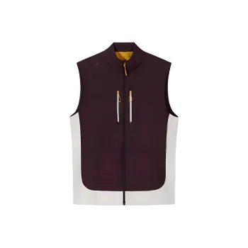 Anta Outdoor Collection Vest Men's Chocolate Brown/Coarse Heather Gray
